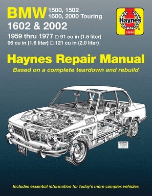 bokomslag BMW 1602 & 2002; 1500, 1502, 1600 & 2000 Touring 1959-77