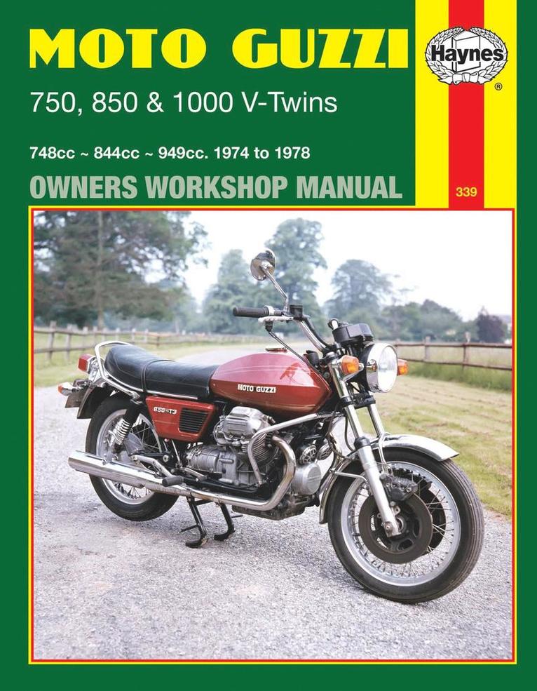 Moto Guzzi 750, 850 & 1000 V-Twins (74 - 78) 1