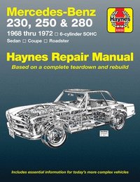 bokomslag Mercedes-Benz 230, 250 & 280 1968-72