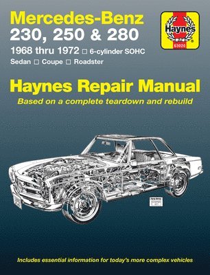 bokomslag Mercedes-Benz 250 and 280 Owner's Workshop Manual