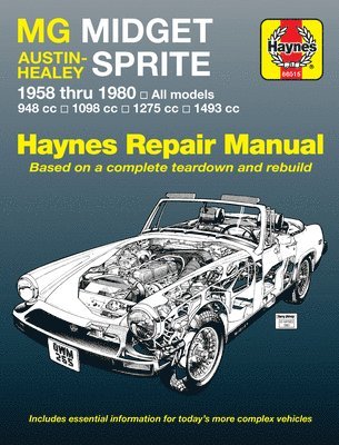 J. H. Haynes - MG Midget & Austin-Healy Sprite 1958-80, Häftad