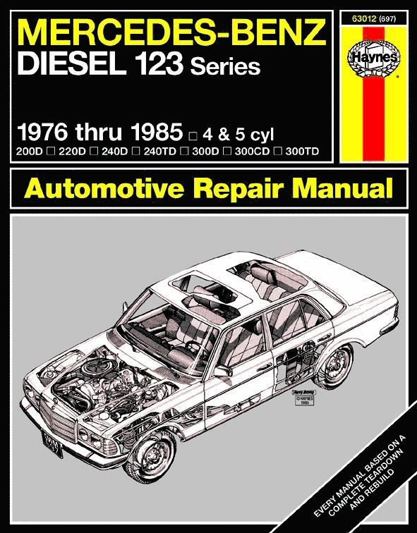 Haynes Publishing, J. H. Haynes - Mercedes-Benz Diesel 123 Series (76 - 85), Häftad
