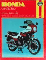bokomslag Honda CBX550 Four (82 - 86)