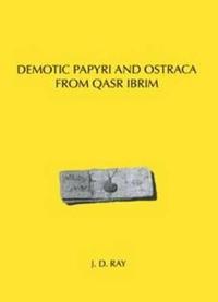 bokomslag Demotic Papyri and Ostraca from Qasr Ibrim