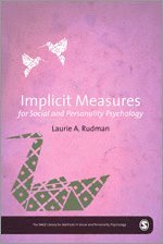 bokomslag Implicit Measures for Social and Personality Psychology
