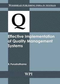 bokomslag Effective implementation of Quality Management Systems
