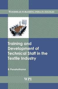 bokomslag Training and Development of Technical Staff in the Textile Industry