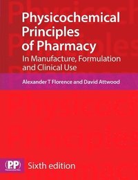 bokomslag Physicochemical Principles of Pharmacy
