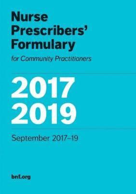 bokomslag Nurse Prescribers' Formulary 2017-2019