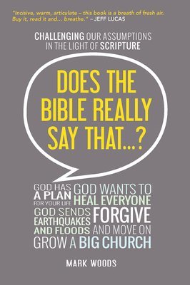 Does the Bible Really Say That? 1