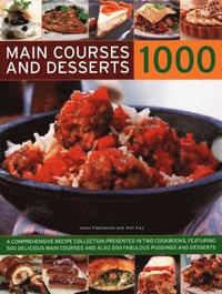 bokomslag 1000 Main Courses & Desserts