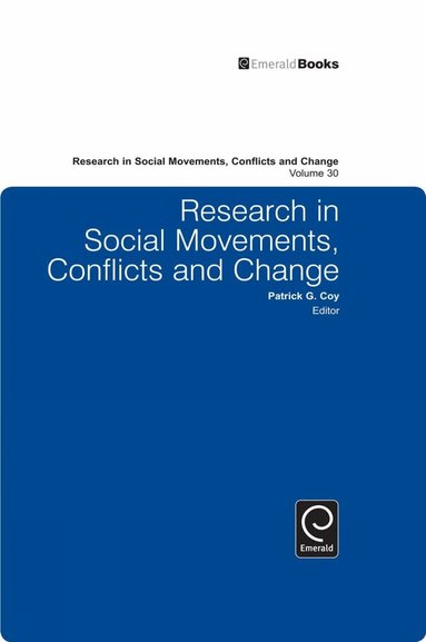 Patrick G. Coy - Research in Social Movements, Conflicts and Change, Inbunden