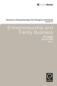 bokomslag Entrepreneurship and Family Business