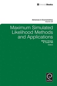 bokomslag Maximum Simulated Likelihood Methods and Applications