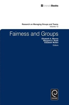 bokomslag Fairness and Groups