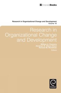 bokomslag Research in Organizational Change and Development