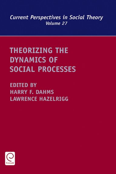 Harry F. Dahms, Lawrence Hazelrigg - Theorizing the Dynamics of Social Processes, Inbunden