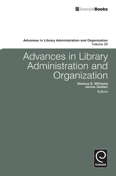 bokomslag Advances in Library Administration and Organization