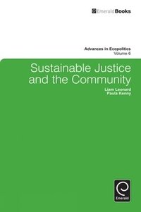 bokomslag Sustainable Justice and the Community