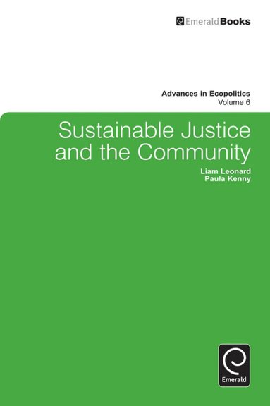 bokomslag Sustainable Justice and the Community