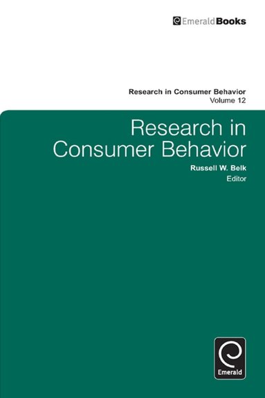 Russell W. Belk - Research in Consumer Behavior, Inbunden