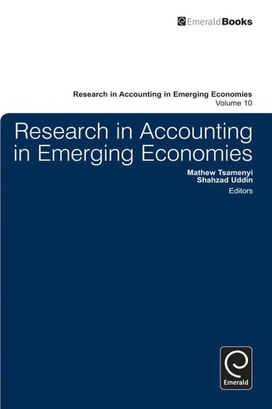 bokomslag Research in Accounting in Emerging Economies