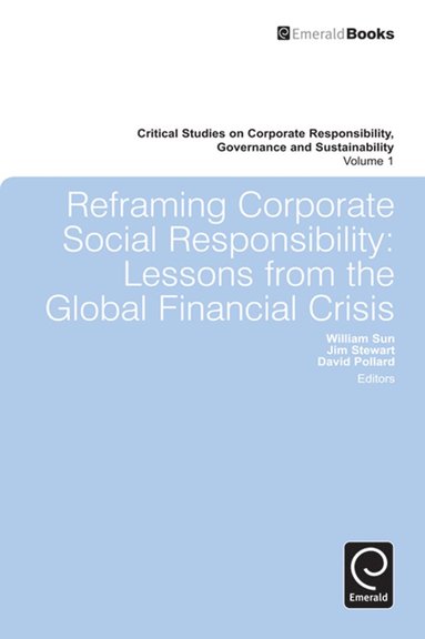 bokomslag Reframing Corporate Social Responsibility