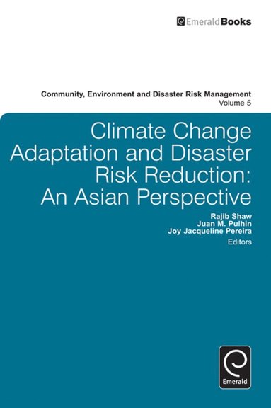 bokomslag Climate Change Adaptation and Disaster Risk Reduction