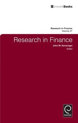 bokomslag Research in Finance