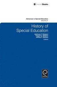 bokomslag History of Special Education