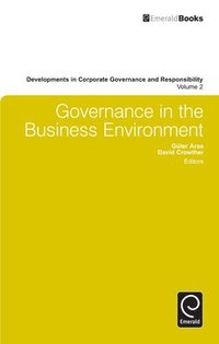 bokomslag Governance in the Business Environment