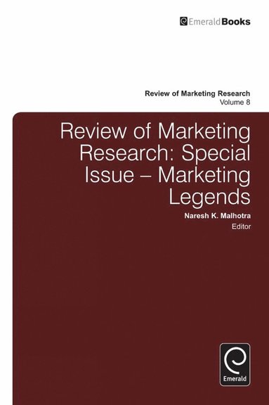 bokomslag Review of Marketing Research