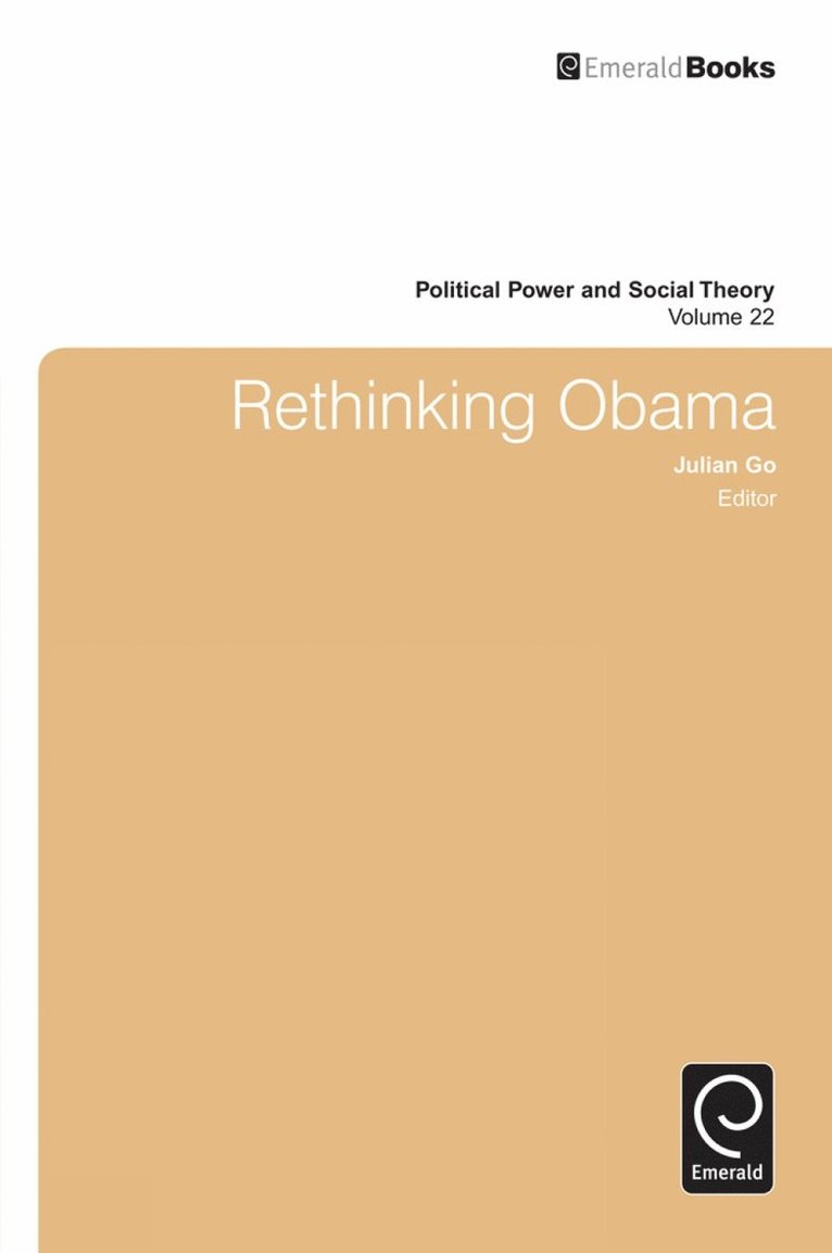 Rethinking Obama 1