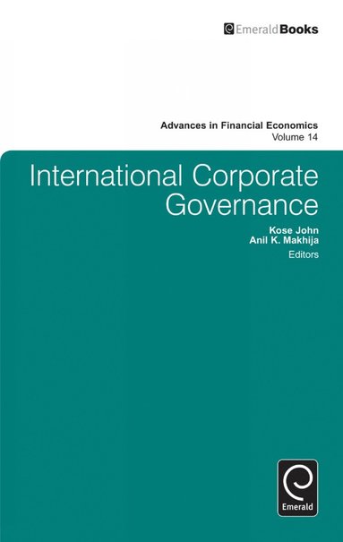 bokomslag International Corporate Governance