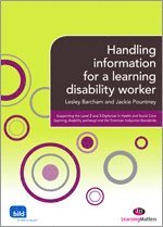 Lesley Barcham, Jackie Pountney - Handling Information for a Learning Disability Worker, Häftad