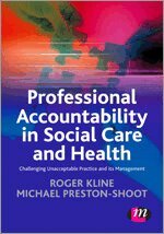 Roger Kline, Michael Preston-Shoot - Professional Accountability in Social Care and Health, Häftad