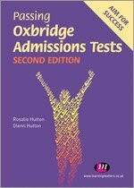 Rosalie Hutton, Glenn Hutton - Passing Oxbridge Admissions Tests, Inbunden