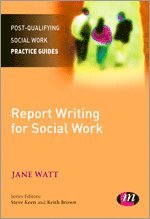 bokomslag Report Writing for Social Workers