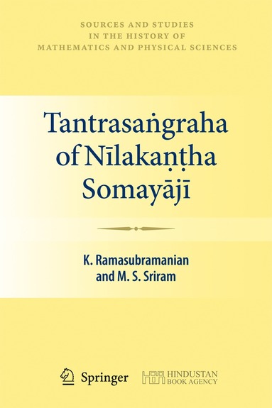 bokomslag Tantrasagraha of Nlakaha Somayj