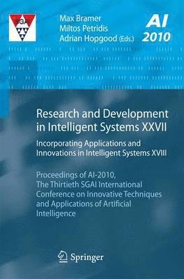 Research and Development in Intelligent Systems XXVII 1