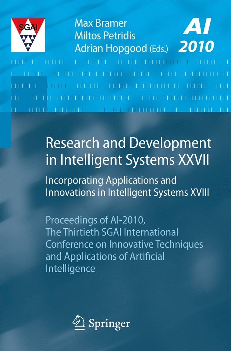 Research and Development in Intelligent Systems XXVII 1