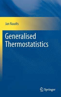 bokomslag Generalised Thermostatistics