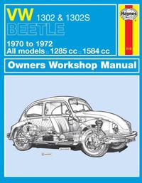 bokomslag VW 1302 & 1302S (70 - 72) Haynes Repair Manual