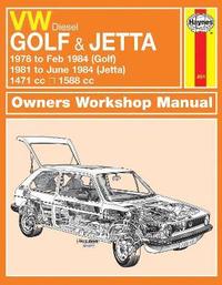 bokomslag VW Golf & Jetta Mk 1 Diesel (78 - 84) Haynes Repair Manual