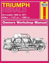 bokomslag Triumph Herald Owner's Workshop Manual