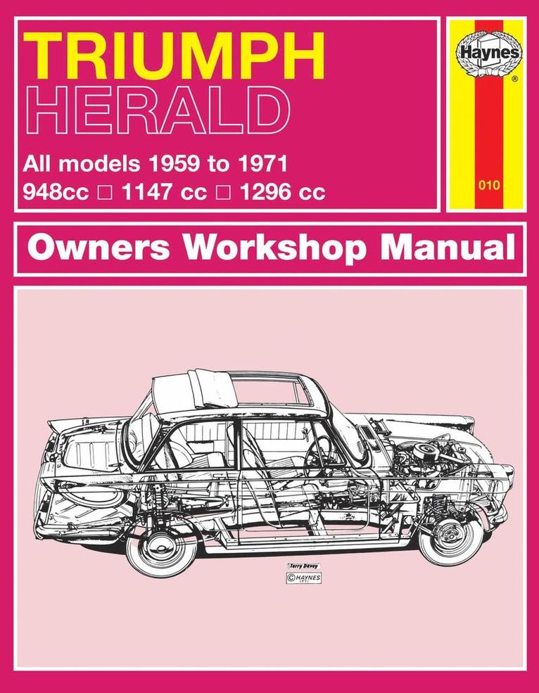 Triumph Herald Owner's Workshop Manual 1