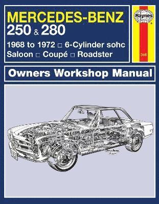 bokomslag Mercedes-Benz 250 & 280 (68 - 72) Haynes Repair Manual