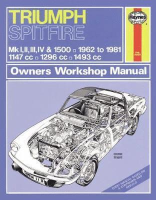 bokomslag Triumph Spitfire Owner's Workshop Manual