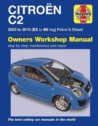 bokomslag Citroen C2 Petrol & Diesel (03 - 10) Haynes Repair Manual