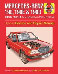 bokomslag Mercedes-Benz 190 Service And Repair Manual